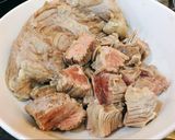 Hình bước làm 1 của món Bò kho gừng