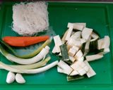 Foto del paso 1 de la receta: Sopa Rápida De Verduras con Fideo Chino Vermicelli Estilo Thai