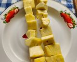 A picture of step 1 of Grilled veggie kabob with baby potatoes and Grilled pineapple.