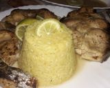 صورة لخطوة 4 من وصفة سمك🐋🐋 فالفرن مع أرز سهل 🤤🤤🤤