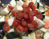 Foto del paso 6 de la receta: Macarrones con todas las verduras que había en casa