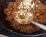 मक्की के आटे का हलवा (Makki ke aate ka halwa recipe in Hindi) रेसिपी चरण 3 फोटो