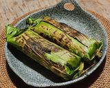 Foto langkah ke 9 dari resep Nasi Bakar Cumi Asin.