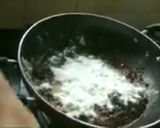 A picture of step 5 of Ganpati special Chocolate Coconut Modak.