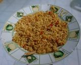 Foto langkah ke 13 dari resep Nasi goreng ayam.