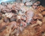 عکس مرحله 1 از دستور خوراک دل و جگر مرغ