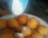 Foto langkah ke 8 dari resep Donat tusuk lembut murah tanpa kentang.