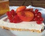 Une image de l'étape 5 de Cheesecake abricots et miel sans cuisson.