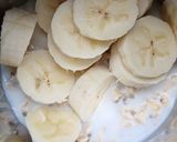 A picture of step 2 of Overnight Oats, Chia Seeds and Banana Smoothie (Healthy no cook breakfast recipe).