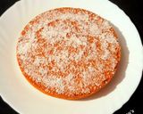 A picture of step 7 of Eggless Coconut And Custard Cake.