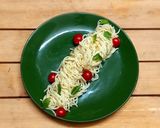A picture of step 5 of Spaghetti.