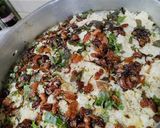 A picture of step 9 of Kerala Fish Biryani.
