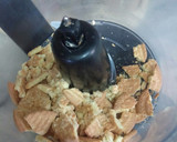 A picture of step 1 of 3 layer simple custard.