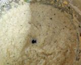 A picture of step 2 of Moong dal uttapam.