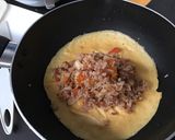 รูปขั้นตอนการทำที่ 4 ของ ข้าวห่อไข่ (มังสวิรัติ)