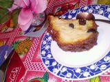 Torta de pan con queso y Uvas pasas