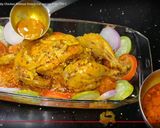A picture of step 13 of Stuffed Whole Chicken without Oven.