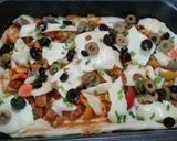 A picture of step 6 of Sheet Pan Pizza.