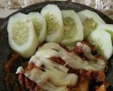 Foto langkah ke 8 dari resep Ayam geprek mozarela.