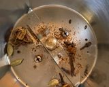 A picture of step 1 of Idris style Lucknowi Chicken Biryani.