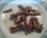 Foto del paso 3 de la receta Berenjenas rellenas de verdura y anchoas