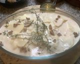 Une image de l'étape 6 de 🪹🍂Gratin de Noël 🏕️🎄 champignon 🍄 marrons 🧶.
