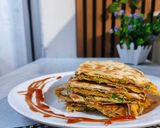 Foto langkah ke 5 dari resep Martabak Telur Kulit Pangsit.