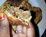 A picture of step 2 of Beef bread.