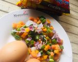 A picture of step 1 of Egg Veggies noodle 🍜by maryumms_cuisine🌸.