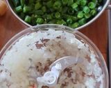 A picture of step 1 of Beans & Eggs.