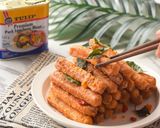 鹹蛋黃午餐肉脆條(影音食譜)的食譜步驟6照片