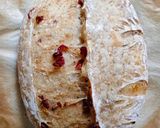 Foto langkah ke 14 dari resep Cranberries Sourdough Bread 77%.
