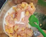 Foto del paso 3 de la receta Albóndigas de pollo en salsa de zanahorias y champiñones