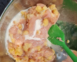 Foto del paso 3 de la receta: Albóndigas de pollo en salsa de zanahorias y champiñones