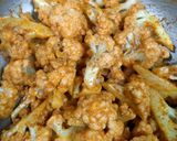 A picture of step 2 of Gobhi Manchurian.