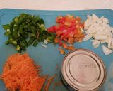 A picture of step 1 of Eggs fingers.