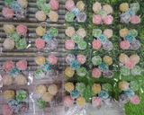 Foto langkah ke 3 dari resep Cenil singkong warna warni.