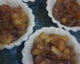 A picture of step 7 of Mini Apple & Pear Pie, Eggless.