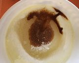 A picture of step 3 of Barely Chocolate Tea Time Cake.