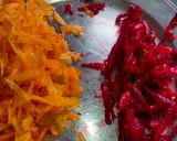 A picture of step 2 of Wheat Fried Idli.