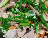 Hình bước làm 4 của món Canh bóng bì gan heo