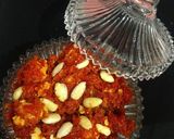 A picture of step 4 of Gajr ka halwa.