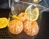 Foto del paso 1 de la receta: Té de mandarina, jengibre y limón