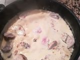 Solomillo con salsa de jamón ibérico