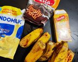 Foto langkah ke 1 dari resep Pisang Bakar Coklat Keju.