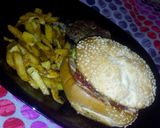 A picture of step 5 of Cheese Burger🍔.