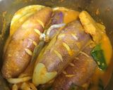 Foto langkah ke 3 dari resep Gulai cumi special menggunakan rice cooker.