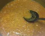 A picture of step 9 of Alu matar gravy.