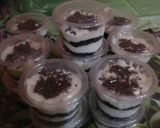Foto langkah ke 7 dari resep Oreo chesee cake puding.