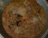 Foto langkah ke 4 dari resep Gulai Jantung Pisang.